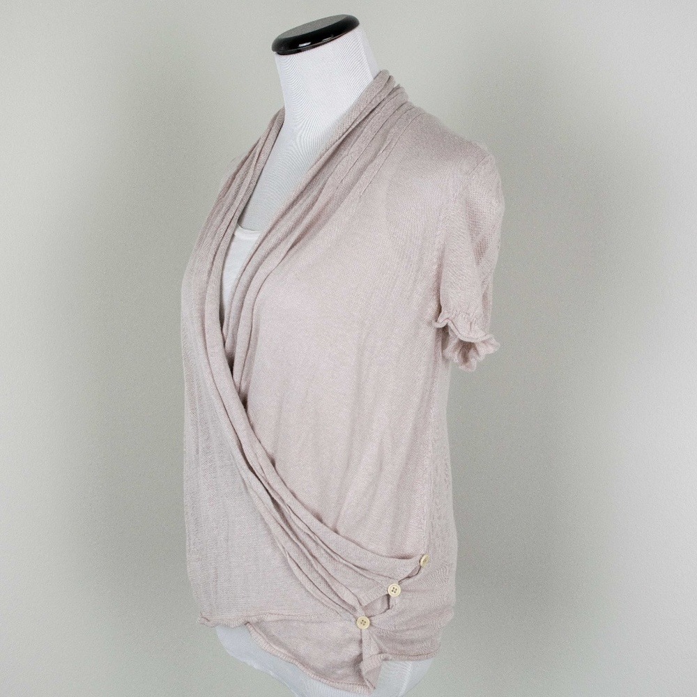 Anthropologie {Moth} Blushed Pink Knit Top - Picture 3 of 6